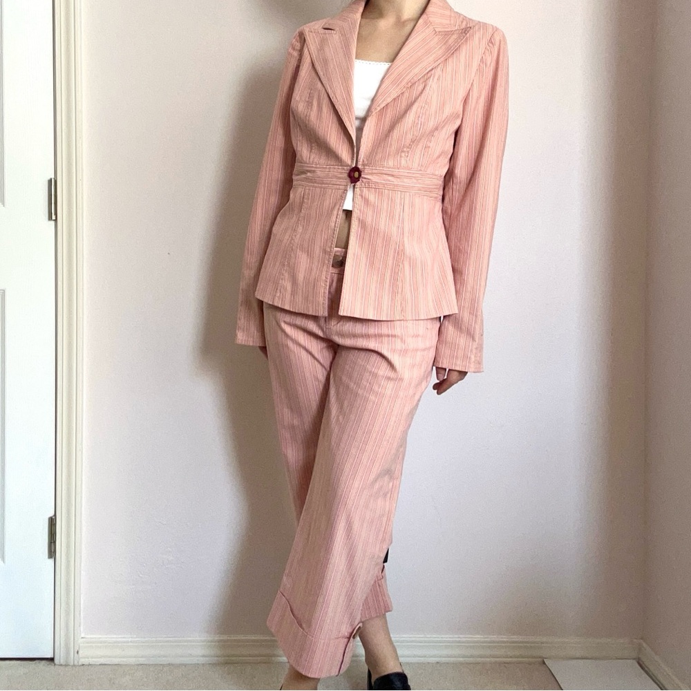 Nanette Lepore Pink Suit Set